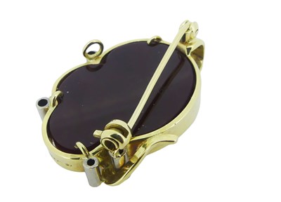 Lot 9 - Modernist Cameo Style Brooch.