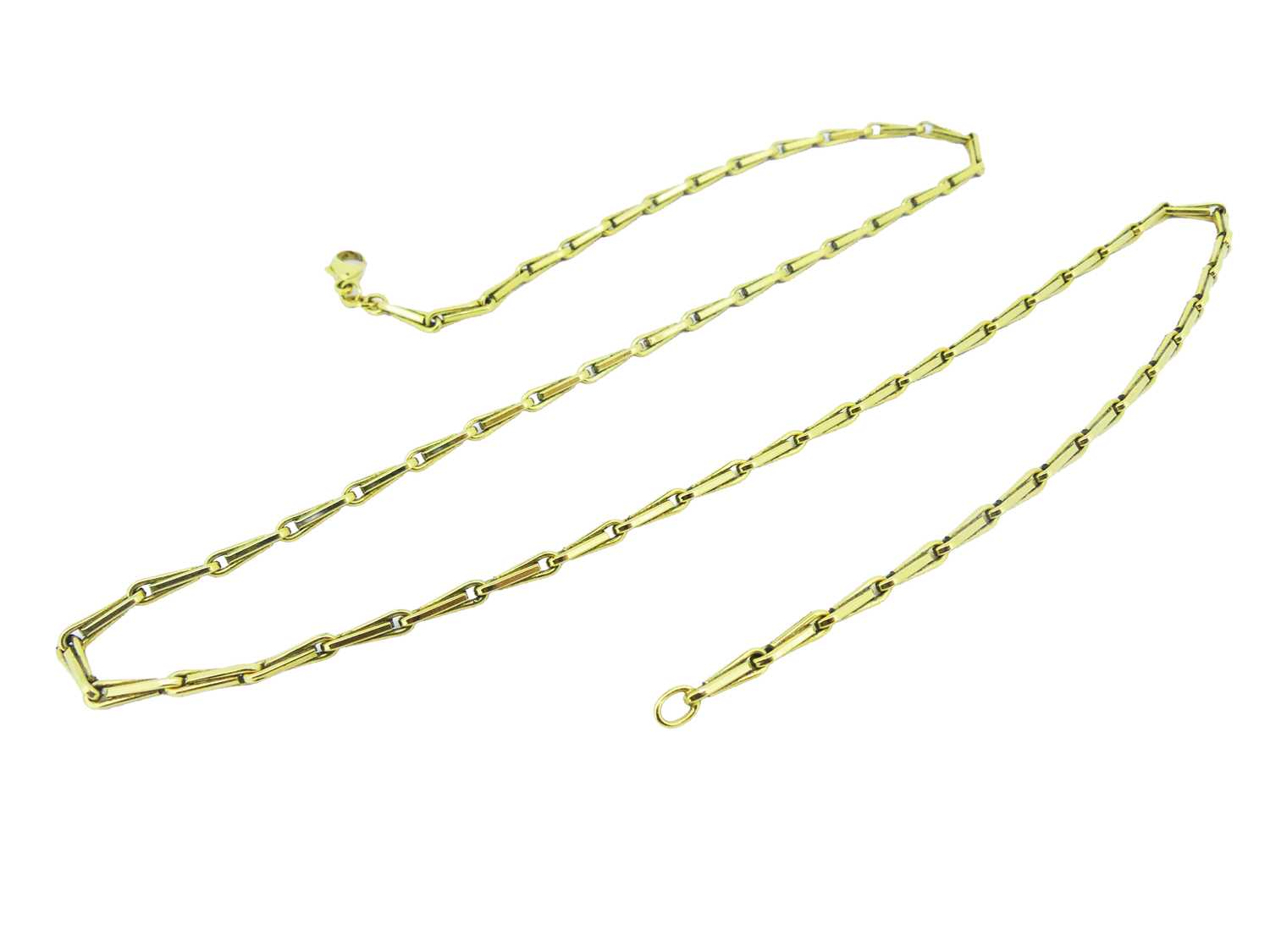 Lot 55 - Unique Yellow Gold Chain.