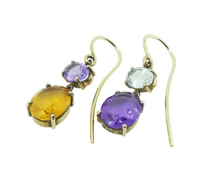 Lot 72 - Four Gem Set Items.