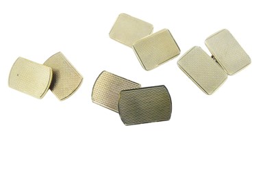 Lot 13 - Two Cuff Link Pairs.
