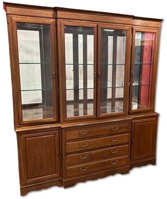 Lot 122 - Rosewood China Cabinet.