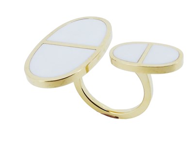 Lot 119 - Hermes Chaine d'ancre Verso Ring.