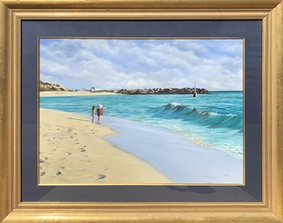 Lot 16 - Cottesloe Beach Pastel Scene.