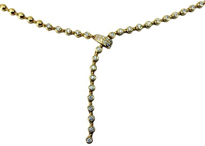 Lot 234 - Diamond Larette Necklet.