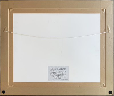 Lot 92 - Two Sport Etchings in Walnut Frames.