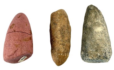 Lot 88 - 2 NSW Cylcon Stones and 1 Phallic stone.