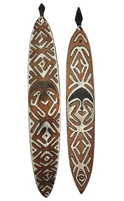 Lot 90 - New Guinea Papuan Gulf Gope Boards.