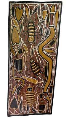 Lot 94 - Aboriginal Bark painting by Djatpakirri.