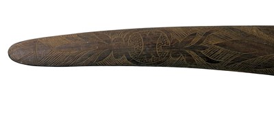 Lot 11 - Decorated Boomerang.