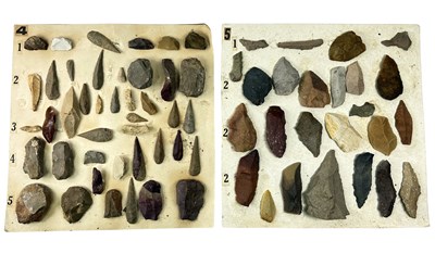 Lot 28 - South Aust Pirri points and stone tools.