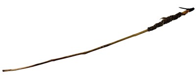 Lot 52 - Spinning Spindle with human hair, Kakadu people, Alligator River NT.