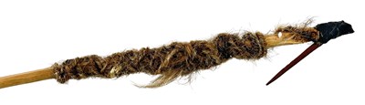 Lot 52 - Spinning Spindle with human hair, Kakadu people, Alligator River NT.