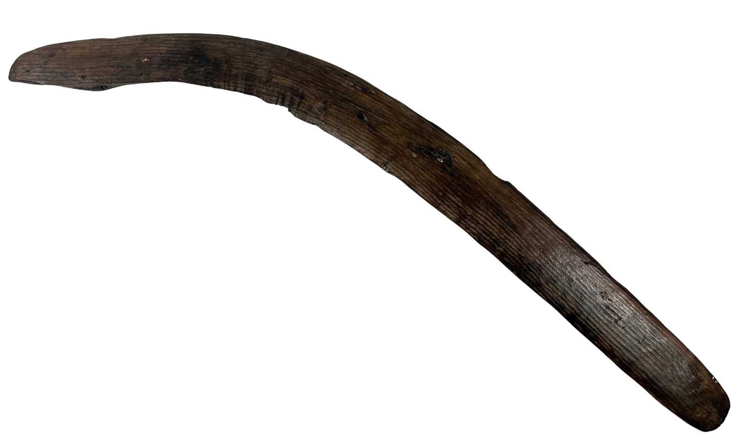 Lot 72 - Old fluted boomerang WA.