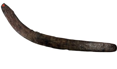 Lot 72 - Old fluted boomerang WA.