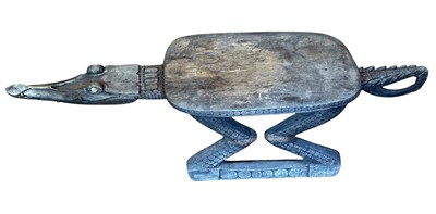 Lot 112 - Papua New Guinean Sepik River Crocodile Coffee Table