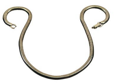 Lot 214 - 10ct Yellow Gold Serpent Link Chain.