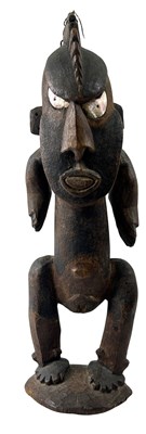 Lot 115 - Papua New Guinean Carved Hardwood Statue.