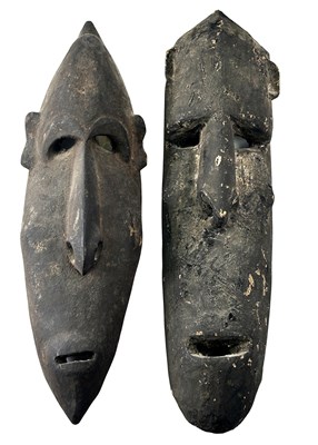 Lot 128 - 2 x Papua New Guinea Sepik Masks.