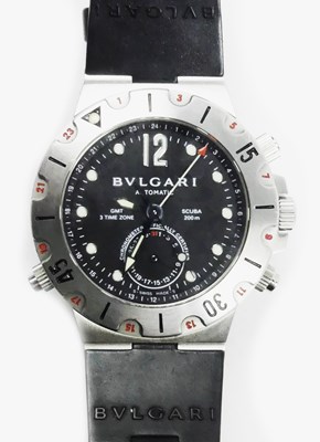 Lot 373 - Bvlgari GMT Watch