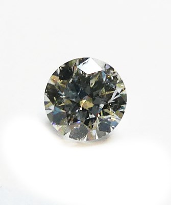 Lot 252 - Certified Natural 0.70ct Diamond.