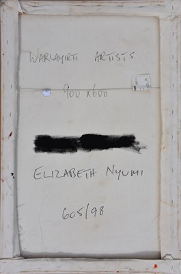 Lot 113 - Elizabeth Nyumi Nungurrayi 1947-2019